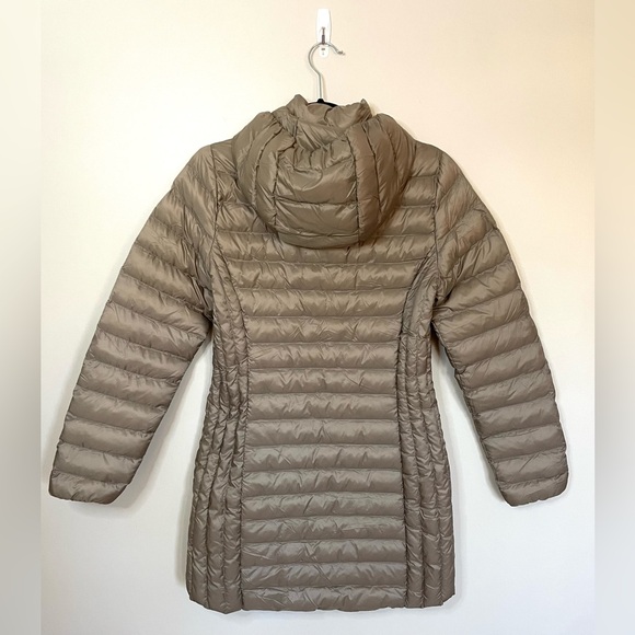 32 Degrees Ultra-Light Down Long Jacket, Tan/Light Brown, Size S, EUC - Picture 6 of 11